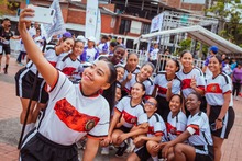 De punta a punta, La Carrera de la Mujer Ciclovida RUN 7K fue todo un &eacute;xito en la Comuna 21