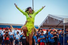 La nataci&oacute;n vive su fiesta en Cali