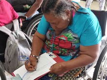 En la comuna 21 avanzan acciones en pro de personas con discapacidad y cuidadores