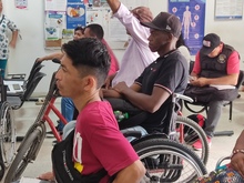 En la comuna 21 avanzan acciones en pro de personas con discapacidad y cuidadores