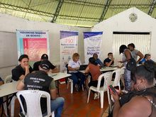 Sigue llegando a las comunas la Feria de Servicios para la poblaci&oacute;n v&iacute;ctima del conflicto armado