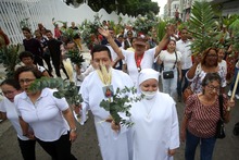 Inici&oacute; Semana Santa en la &lsquo;sucursal del cielo&rsquo;