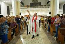 Inici&oacute; Semana Santa en la &lsquo;sucursal del cielo&rsquo;