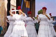 La cultura colombiana y el sabor cale&ntilde;o se tomaron el tour del trofeo de la Copa Mundial de F&uacute;tbol Femenino