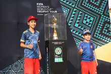 Deportistas de los barrios de Cali se gozaron el Trophy Tour de la Copa Mundial Femenina de F&uacute;tbol 