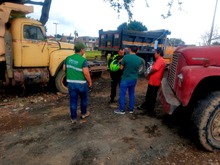 Sorprenden infractor impactando el complejo de humedales de Charco Azul y El Pondaje