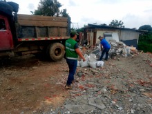 Sorprenden infractor impactando el complejo de humedales de Charco Azul y El Pondaje