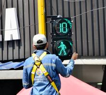 Se instalan 130 dispositivos sonoros en cruces semaf&oacute;ricos peatonales de Cali