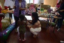 Ni&ntilde;os y ni&ntilde;as del CDI Llano Verde se benefician con donaci&oacute;n de la Secretar&iacute;a de Gobierno