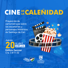 Progr&aacute;mate a participar en la jornada &ldquo;Cine de la cale&ntilde;idad&rdquo;