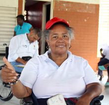 Luc&iacute;a, luchadora inquebrantable a pesar de las adversidades