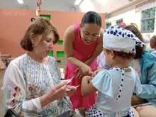La presidenta de Plaza S&eacute;samo visit&oacute; a los ni&ntilde;os de la UTS Azulejos en Cali