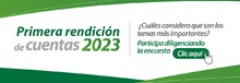 Primera rendici&oacute;n de cuentas 2023