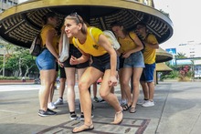 Delegaci&oacute;n de Hungr&iacute;a se fue de &lsquo;borondo&rsquo; por Santiago de Cali