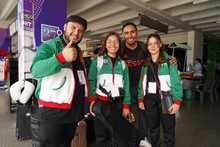 Delegaci&oacute;n de M&eacute;xico fue recibida en Cali con dulces t&iacute;picos y show de salsa Pioneros del Ritmo.