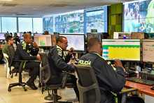 Conozca c&oacute;mo funciona la l&iacute;nea de atenci&oacute;n 123 y el monitoreo de seguridad permanente en Cali
