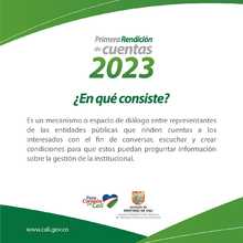 Rendici&oacute;n de cuentas 2023