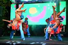 La segunda noche del  Mundial de Culturas Populares cont&oacute; con la bendici&oacute;n de Cristo Rey 