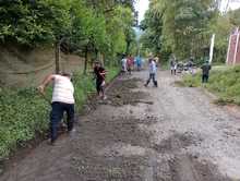 Realizan minga por el mantenimiento vial del corredor La Vor&aacute;gine &ndash; Pueblo Pance