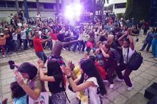 Un Hakuna Matata prendi&oacute; la rumba en la universidad Santiago de Cali 