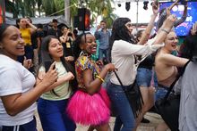 Un Hakuna Matata prendi&oacute; la rumba en la universidad Santiago de Cali 