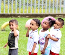 Ni&ntilde;as y ni&ntilde;os de Cali celebran con juego el D&iacute;a de la Ni&ntilde;ez y la Recreaci&oacute;n