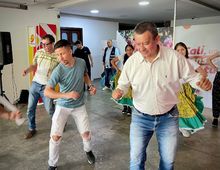 Venezuela y Colombia, unidos por la danza y la cultura en la Casa Tur&iacute;stica Solar del R&iacute;o
