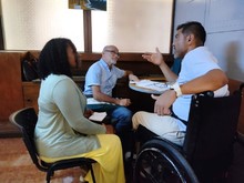 Gobierno Distrital brinda atenci&oacute;n integral alas personas con discapacidad