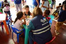 Celebran el D&iacute;a de la Ni&ntilde;ez con v&iacute;ctimas del conflicto armado