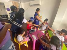 Celebran el D&iacute;a de la Ni&ntilde;ez con v&iacute;ctimas del conflicto armado