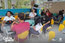 Talleres de sensibilizaci&oacute;n y motivaci&oacute;n para los estudiantes de las IEO sobre el PAE.