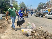 Estudiantes fueron protagonistas en recuperaci&oacute;n de punto impactado por residuos