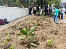 Estudiantes fueron protagonistas en recuperaci&oacute;n de punto impactado por residuos