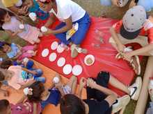 Con juego las ni&ntilde;as y ni&ntilde;os celebraron el D&iacute;a de la Ni&ntilde;ez