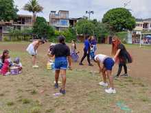 Con juego las ni&ntilde;as y ni&ntilde;os celebraron el D&iacute;a de la Ni&ntilde;ez