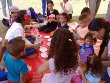 Con juego las ni&ntilde;as y ni&ntilde;os celebraron el D&iacute;a de la Ni&ntilde;ez