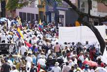 Secretar&iacute;a de Seguridad destaca comportamiento de marchantes en el D&iacute;a Internacional del Trabajo