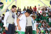 Estudiantes de Golondrinas danzaron al ritmo de Brasil y Kenia