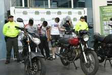Capturados en Cali seis motoatracadores de los m&aacute;s buscados 