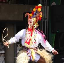 Un diablito ecuatoriano que une culturas en Cali