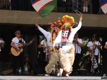 Un diablito ecuatoriano que une culturas en Cali
