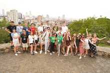 Los polacos siguen recorriendo lugares emblem&aacute;ticos de Cali