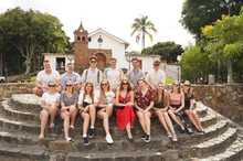 Los polacos siguen recorriendo lugares emblem&aacute;ticos de Cali