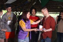 Delegaci&oacute;n de Ruman&iacute;a fascinada al conocer el Parque Ambiental Coraz&oacute;n de Pance