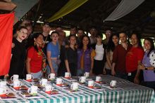 Delegaci&oacute;n de Ruman&iacute;a fascinada al conocer el Parque Ambiental Coraz&oacute;n de Pance