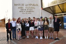 Delegaci&oacute;n de Ucrania encantada con la salsa,  naturaleza y hospitalidad de los cale&ntilde;os 