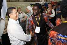 Un desfile multicultural con coraz&oacute;n de &lsquo;folcloreada&rsquo;