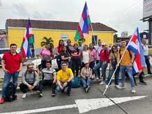 Los &lsquo;Ticos&rsquo; se lucieron en el desfile del I Encuentro Mundial de Culturas Populares