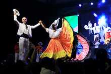 Cierre apote&oacute;sico de la &lsquo;Gran Parada de las Culturas Populares&rsquo; en el Bulevar del R&iacute;o