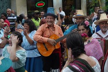 Grupo Chamal de Chile se luci&oacute; en desfile del &lsquo;Encuentro Mundial de las Culturas Populares&rsquo;